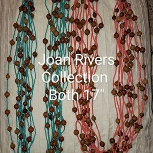 Two beaded necklaces set